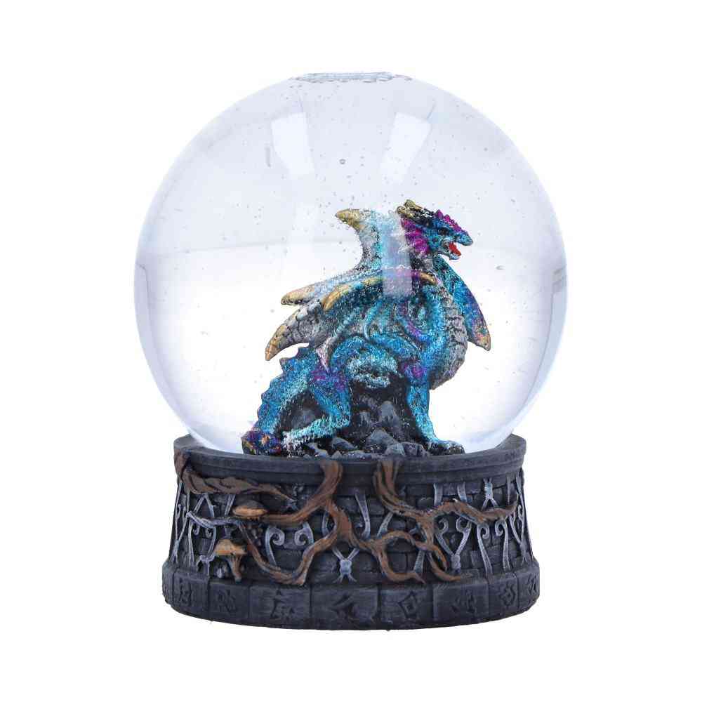 Nemesis Now - Dragon Storm Snow Globe 10cm Beeld/figuur - Draak - Multicolours